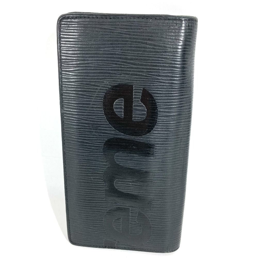 Louis Vuitton Wallet Portefeuille Brazza Epi Leather Noir Black — view 2