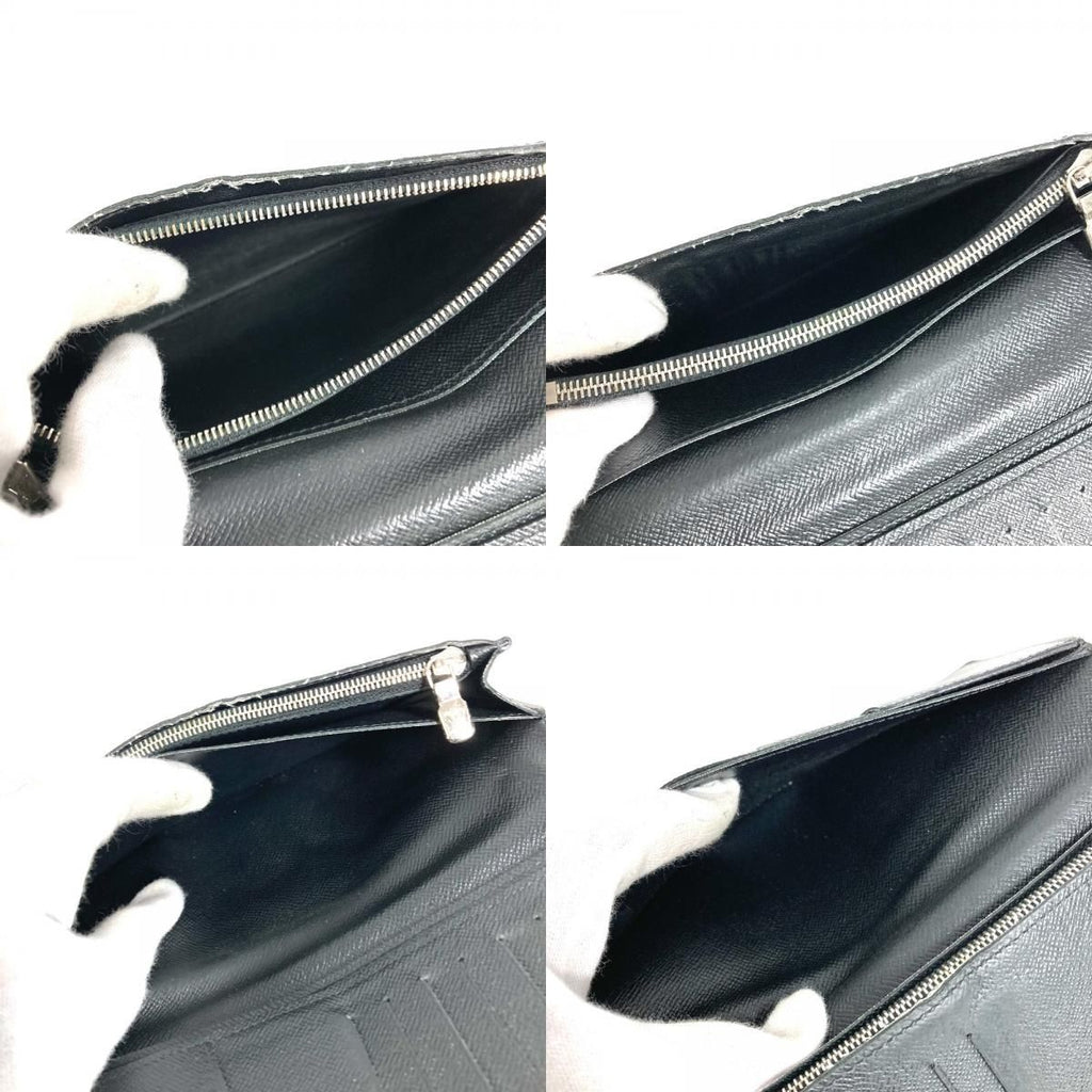 Louis Vuitton Wallet Portefeuille Brazza Epi Leather Noir Black — view 9