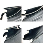 Louis Vuitton Wallet Portefeuille Brazza Epi Leather Noir Black — view 9
