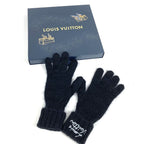 Louis Vuitton Gloves LV Script Black — view 9
