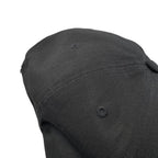 Saint Laurent New Era Hat YSL Monogram Cap Cotton Logo Black — view 7