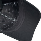 Saint Laurent New Era Hat YSL Monogram Cap Cotton Logo Black — view 9
