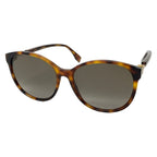 Fendi Sunglasses S Dark Brown Tortoiseshell Eyewear