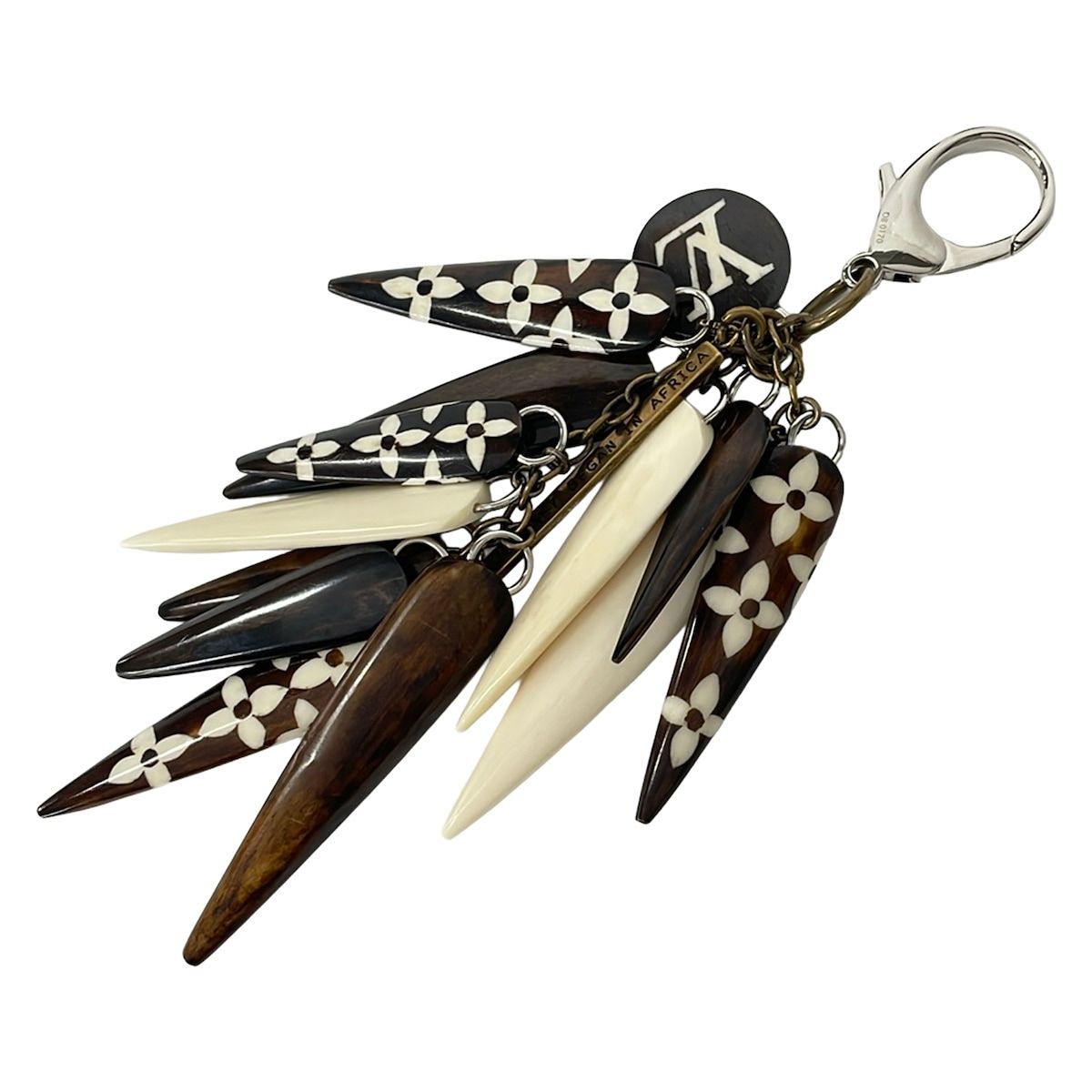 Louis Vuitton Key Holder Black Ivory Blanc — view 2