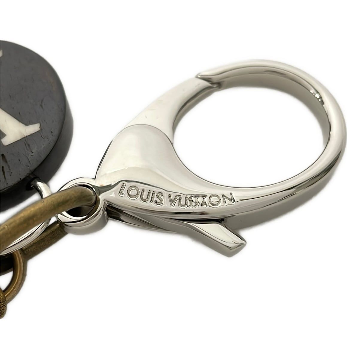 Louis Vuitton Key Holder Black Ivory Blanc — view 4