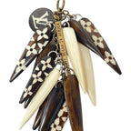Louis Vuitton Key Holder Black Ivory Blanc — view 3