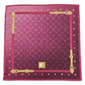 Louis Vuitton Handkerchief 55 Bandana Monogram Denim Bree Rose