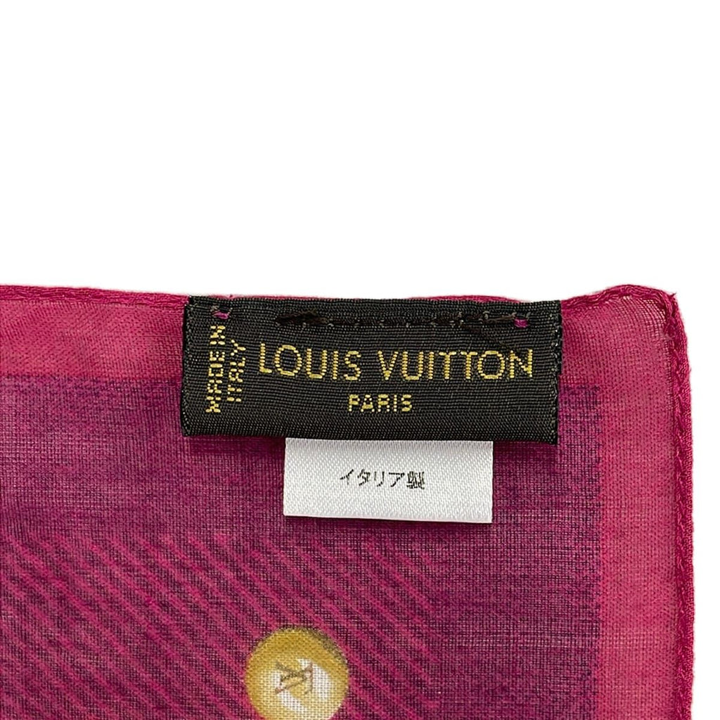 Louis Vuitton Handkerchief 55 Bandana Monogram Denim Bree Rose — view 3