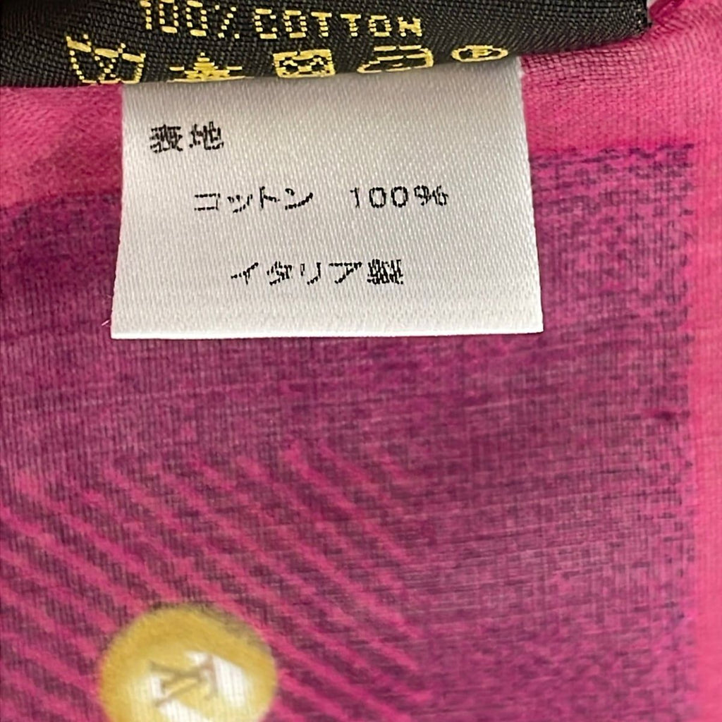 Louis Vuitton Handkerchief 55 Bandana Monogram Denim Bree Rose — view 4