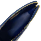 Louis Vuitton Pouch Monogram Ikat Pochette Cosmetic Grand Blue Leather — view 4