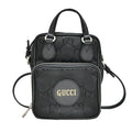 Gucci Off the Grid Handbag Shoulder GG Nylon Black