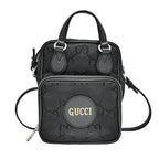 Gucci Off the Grid Handbag Shoulder GG Nylon Black