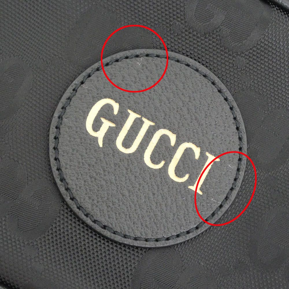 Gucci Off the Grid Handbag Shoulder GG Nylon Black — view 8