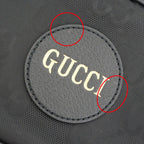 Gucci Off the Grid Handbag Shoulder GG Nylon Black — view 8