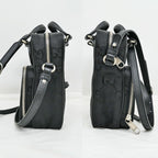 Gucci Off the Grid Handbag Shoulder GG Nylon Black — view 3