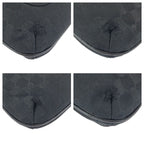 Gucci Black Silver GG Canvas Leather Shoulder — view 3