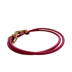 Louis Vuitton Bracelet Leather LV Pink Gold Blue — view 5