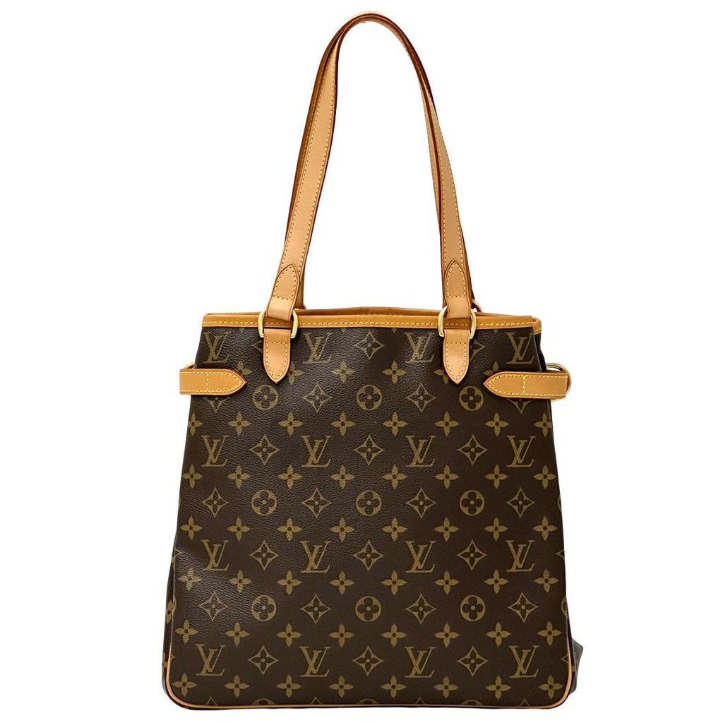Louis Vuitton Monogram Tote Batignolles Vertical Brown — view 2