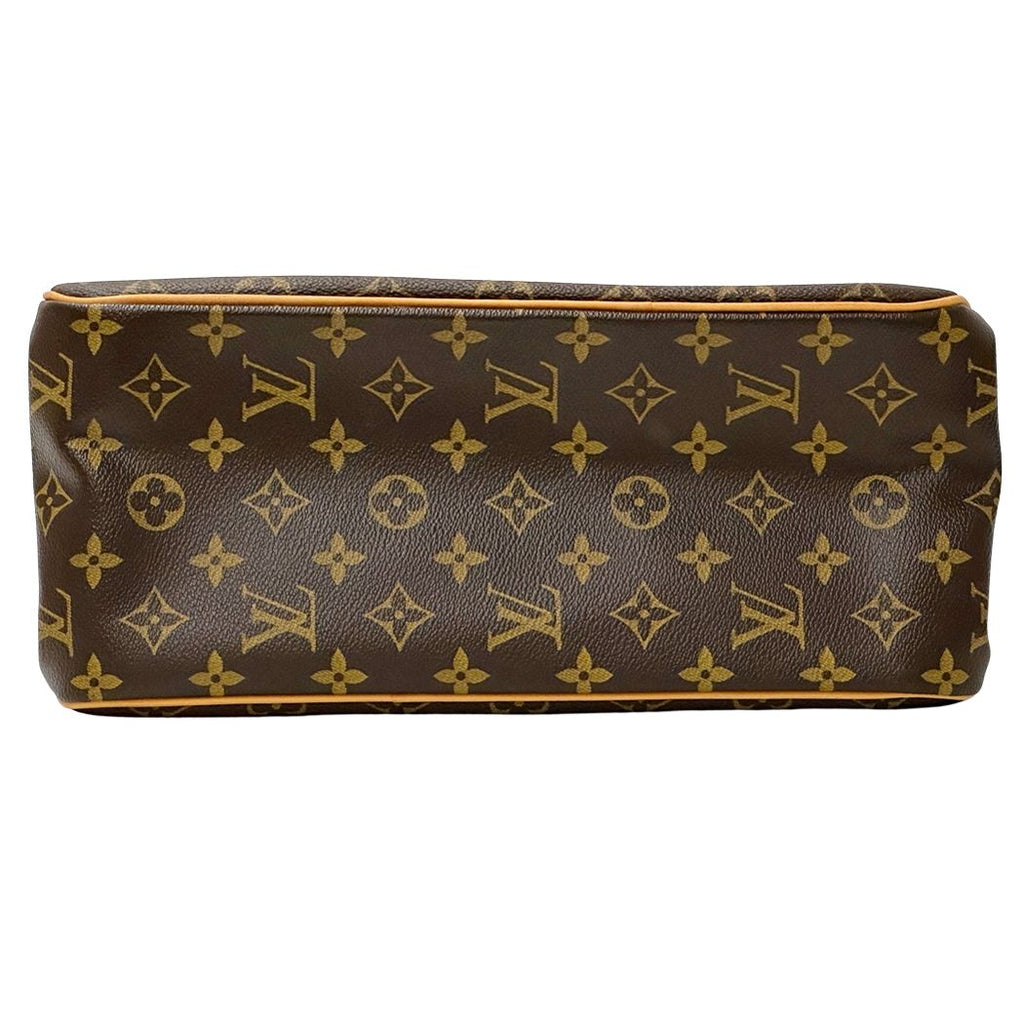Louis Vuitton Monogram Tote Batignolles Vertical Brown — view 4
