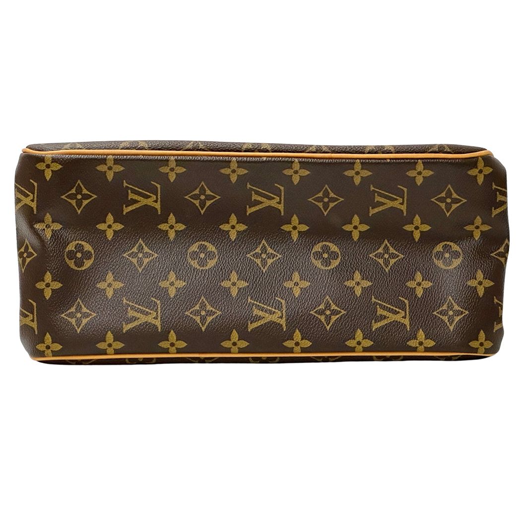 Louis Vuitton Monogram Tote Batignolles Vertical Brown — view 4