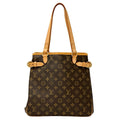 Louis Vuitton Monogram Tote Batignolles Vertical Brown