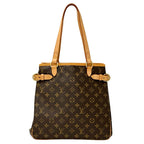 Louis Vuitton Monogram Tote Batignolles Vertical Brown