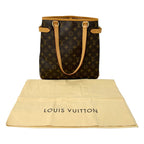 Louis Vuitton Monogram Tote Batignolles Vertical Brown — view 7