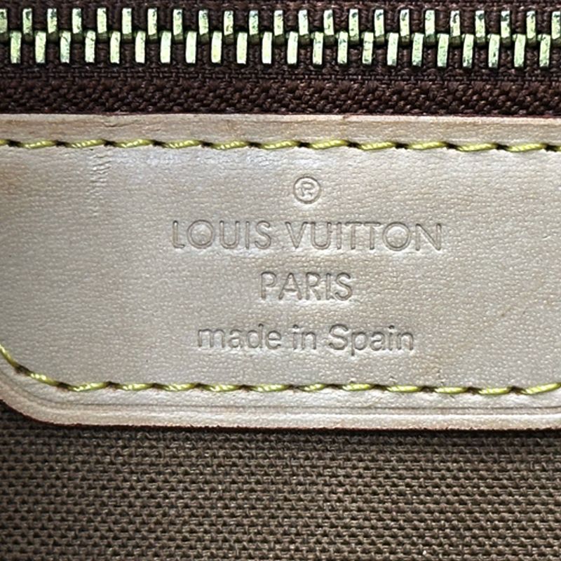 Louis Vuitton Monogram Tote Batignolles Vertical Brown — view 6