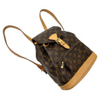 Louis Vuitton Monogram Backpack Montsouris MM Brown Mini Small — view 4