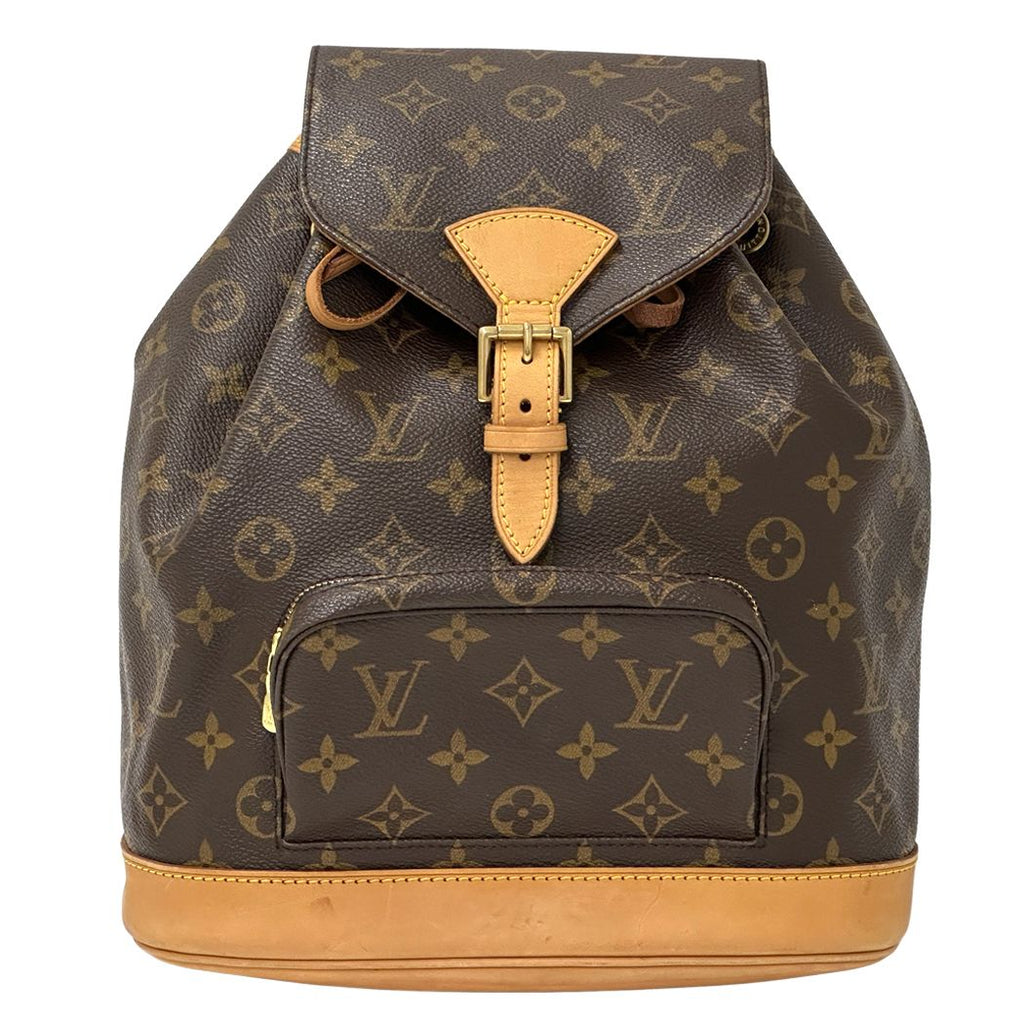 Louis Vuitton Monogram Backpack Montsouris MM Brown Mini Small