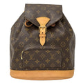 Louis Vuitton Monogram Backpack Montsouris MM Brown Mini Small