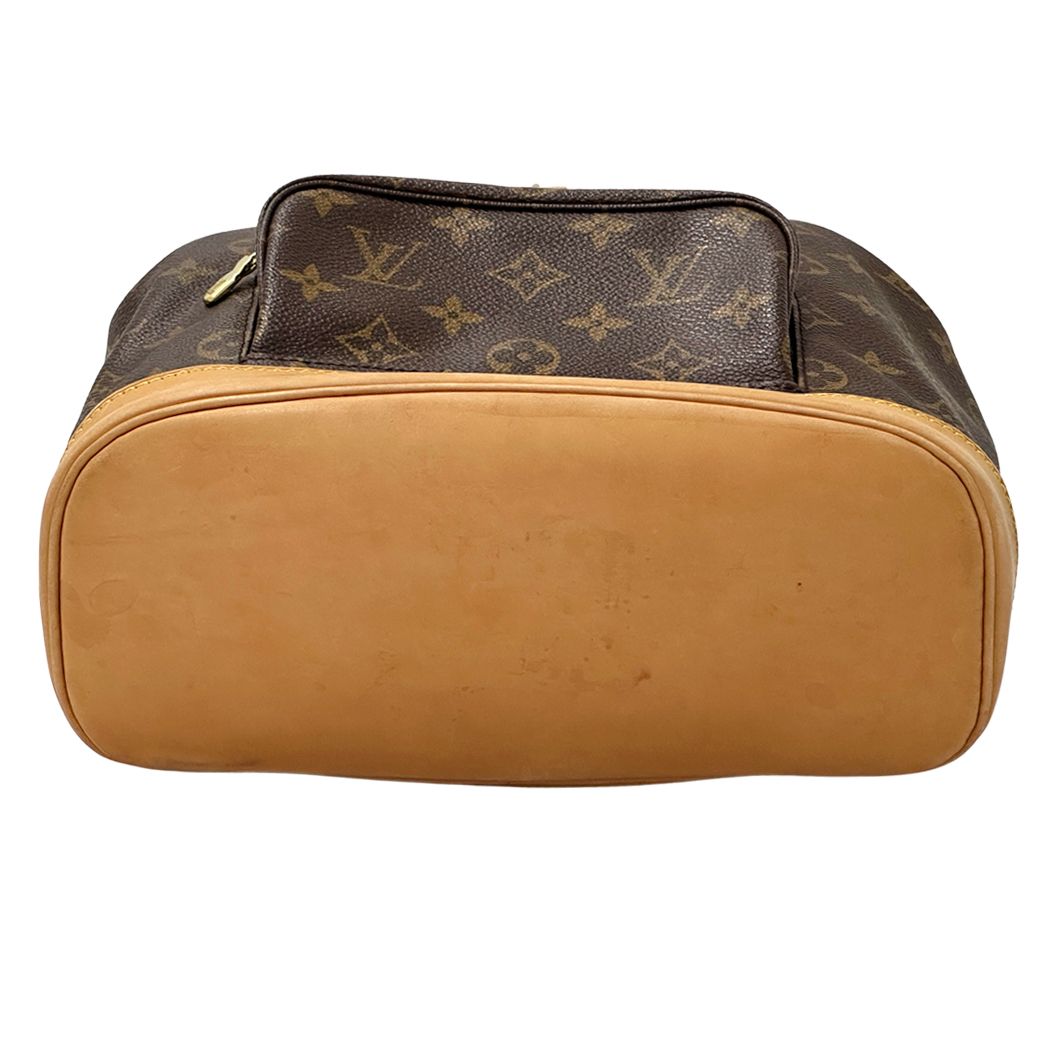 Louis Vuitton Monogram Backpack Montsouris MM Brown Mini Small — view 5