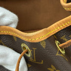 Louis Vuitton Monogram Backpack Montsouris MM Brown Mini Small — view 9