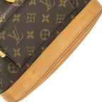 Louis Vuitton Monogram Backpack Montsouris MM Brown Mini Small — view 8