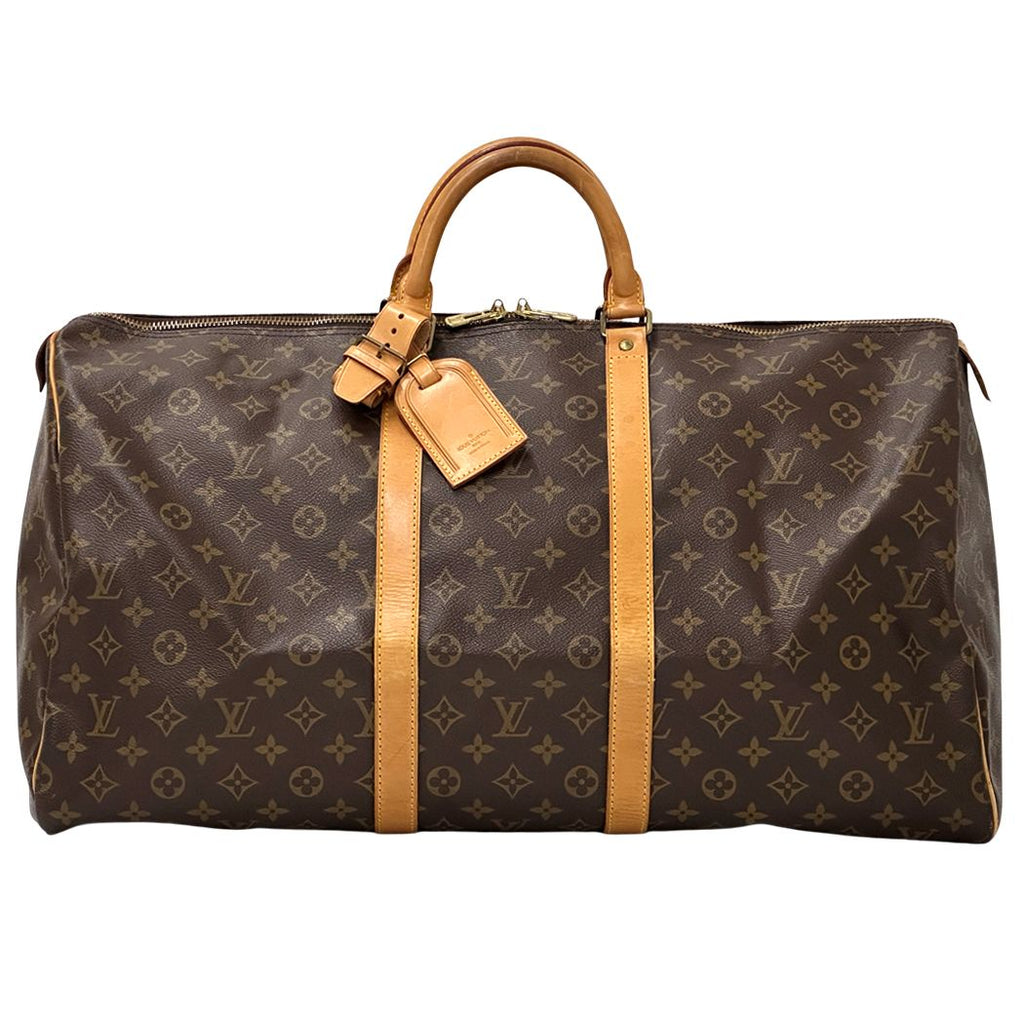 Louis Vuitton Monogram Boston Bag Keepall 55 Large