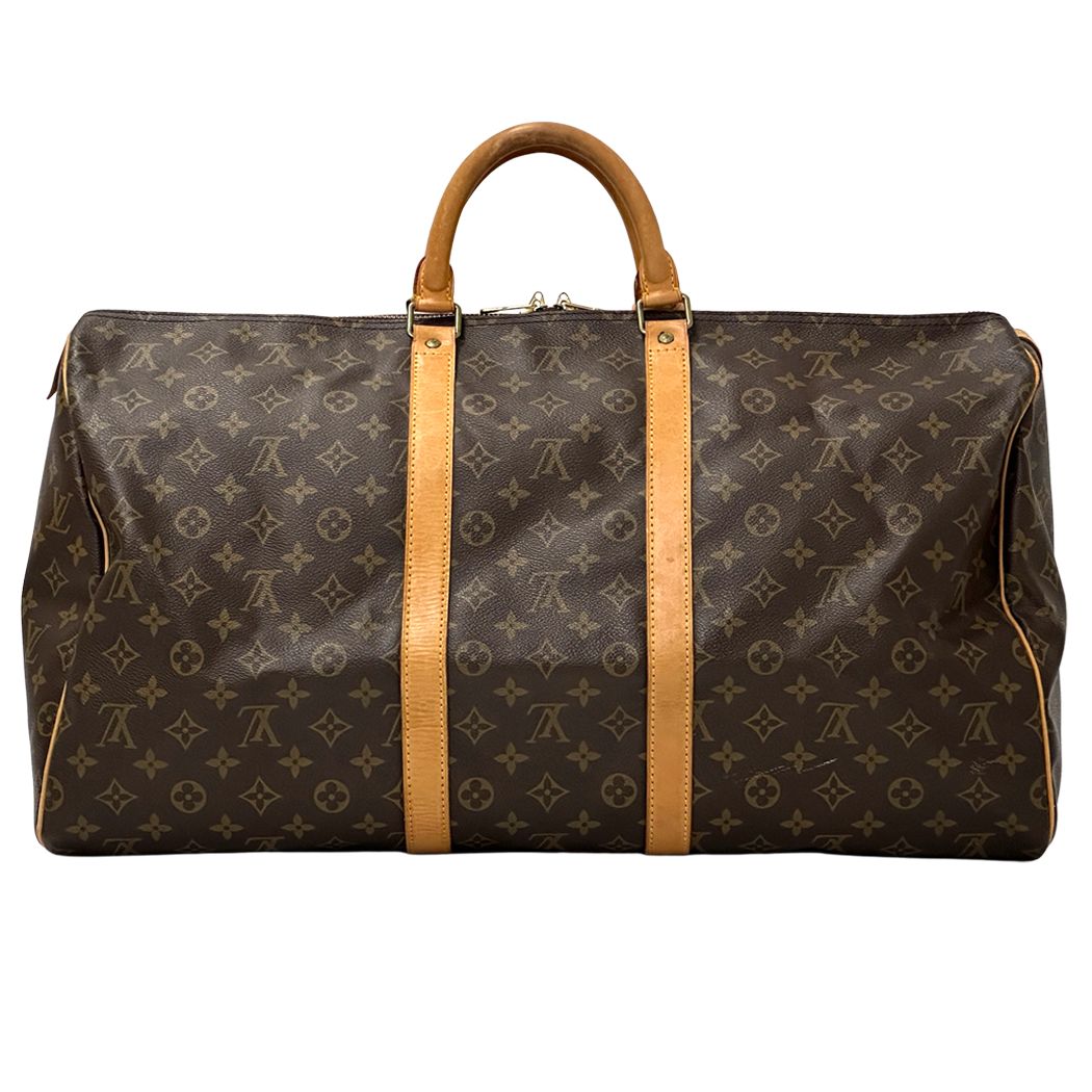 Louis Vuitton Monogram Boston Bag Keepall 55 Large — view 2