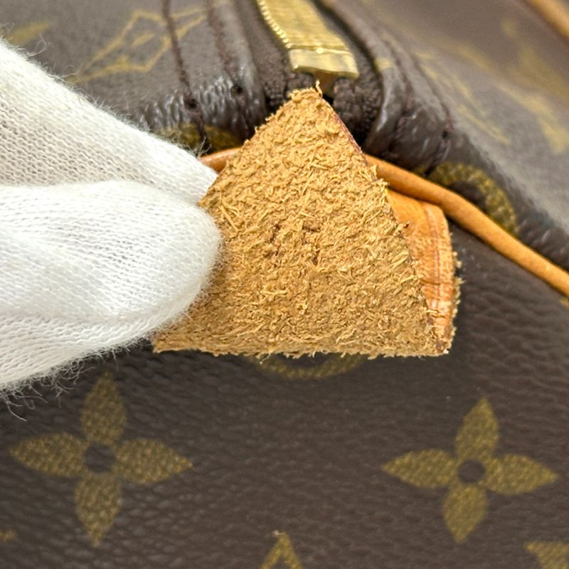 Louis Vuitton Boston Bag Monogram Canvas Keepall 45 Brown Large Going — view 7