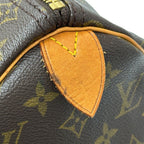 Louis Vuitton Boston Bag Monogram Canvas Keepall 45 Brown Large Going — view 8
