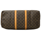 Louis Vuitton Monogram Boston Bag Keepall 50 Brown Large Outing — view 4