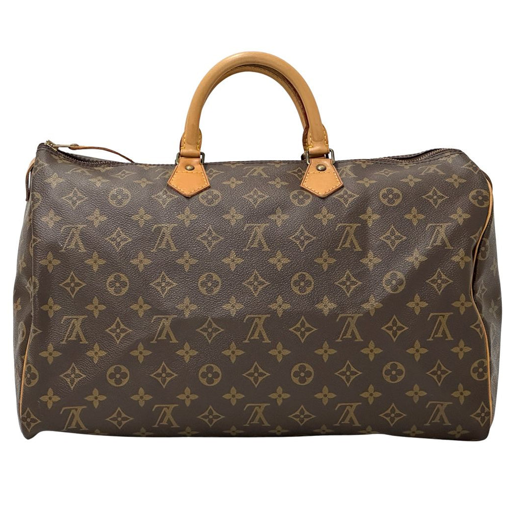 Louis Vuitton Bag Monogram Handbag Speedy 40 Brown Handle Mini Boston Outing — view 2