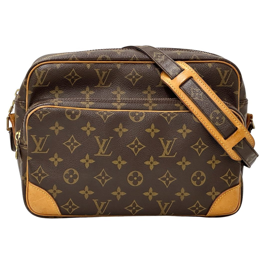 Louis Vuitton Monogram Shoulder Bag Nile Brown