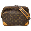 Louis Vuitton Monogram Shoulder Bag Nile Brown