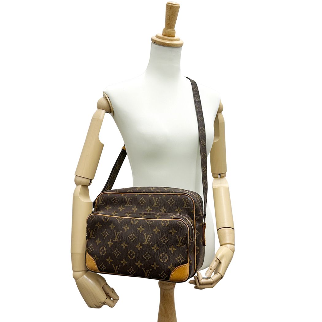Louis Vuitton Monogram Shoulder Bag Nile Brown — view 8