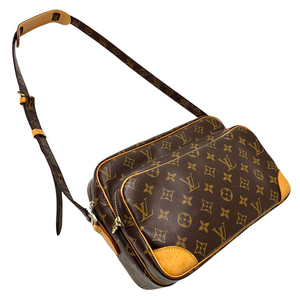 Louis Vuitton Monogram Shoulder Bag Nile Brown — view 4