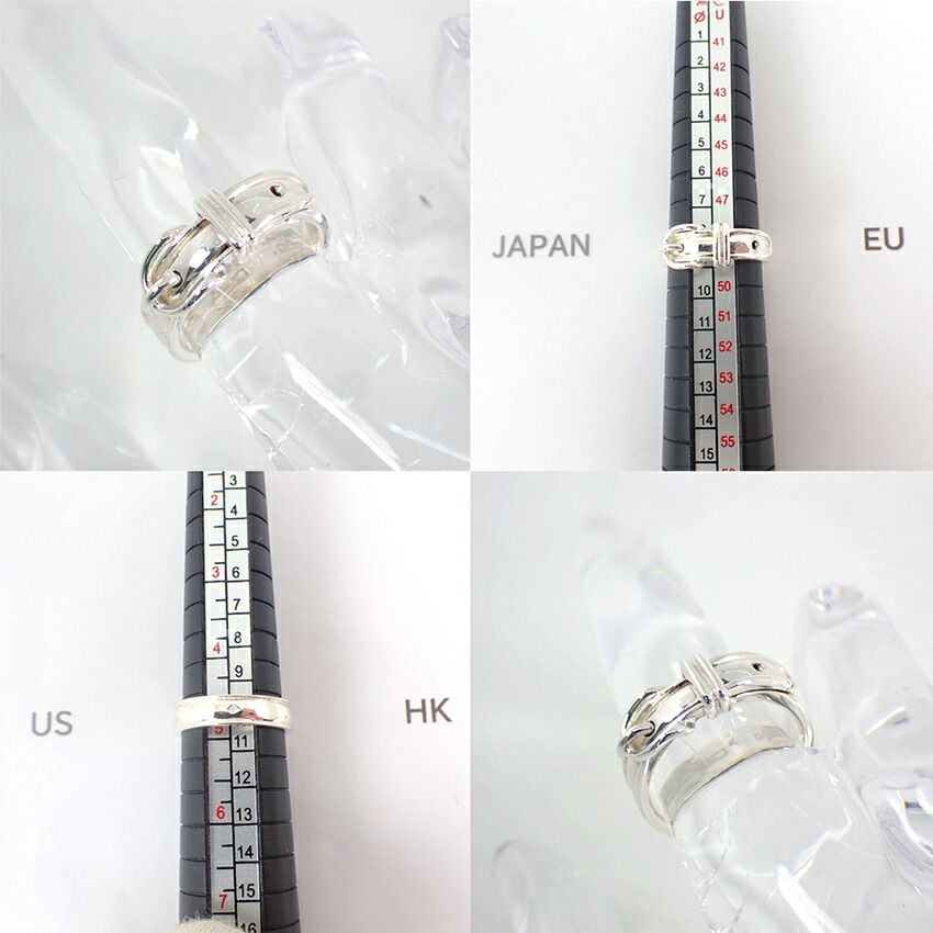 Hermes 925 Ceinture Croix Ring — view 7