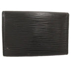 Louis Vuitton Key Case Multicles 6 Epi Black Leather Button Closure SD — view 2