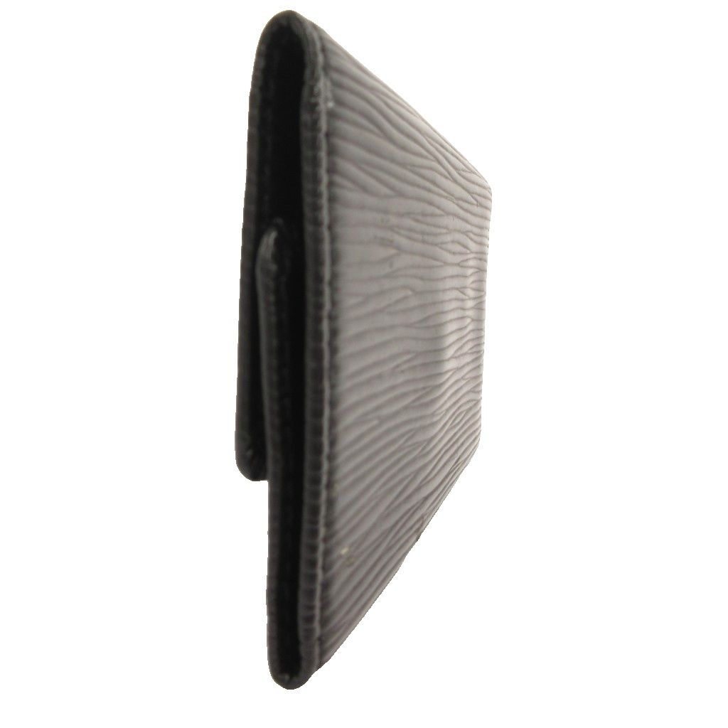 Louis Vuitton Key Case Multicles 6 Epi Black Leather Button Closure SD — view 3