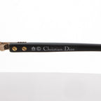 Dior Sunglasses Eyewear Non Prescription CD Logo Side Black Gold Color Gradient — view 7
