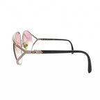 Dior Sunglasses Eyewear Non Prescription CD Logo Side Black Gold Color Gradient — view 3