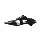 Bottega Veneta Sandals Pointed Toe Leather Logo 36 Black — view 2